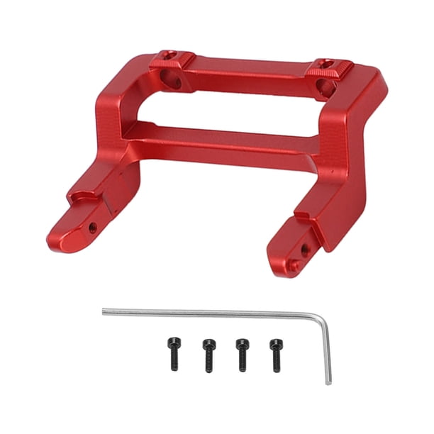 Soporte de parachoques de aluminio RC, soporte de parachoques delantero de aluminio Soporte de parachoques delantero de aluminio RC Soporte de parachoques delantero de coche RC Meticulosamente di