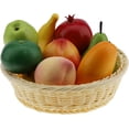 thumbnail image 3 of Fake Mixed Fruit Decoration Artificial Lifelike Orange Peach Apple Banana Pear Pomegranate Mango - 8 Fruits, 3 of 3