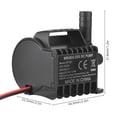 thumbnail image 4 of Pump,Portable Pump And Suction Pump With Max Water Pump Cup Portable Max 4.9ft Lift Wire And Submersible 12v Water 1.6ft Wire Suction Cup Fish Pond Pump Fish, 4 of 5