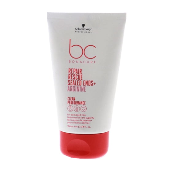 Schwarzkopf Bonacure Repair Rescue Sealed Ends Arginine, 3.3 oz 2 Pack
