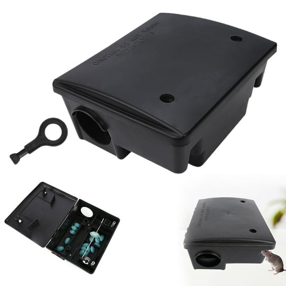 Station Station with Lock Box And Pet Station for Outdoor And Indoor Use Effective Box Station Effective,1 Mousetrap