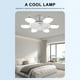 thumbnail image 3 of Luces LED, lámparas de escritorio, ventiladores con enchufe de rosca, regulables, con control remoto, iluminación multifuncional para cocina, suministros para sala de estar, dormitorio, ventilador de, 3 of 5