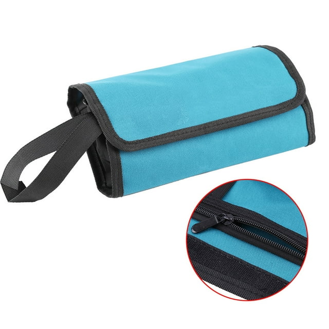 Sac à Outils Pliable Professionnel pour Électriciens, Pochette de Rangement pour Outils, Organisateur Pratique