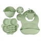 thumbnail image 5 of Baby Led Weaning Food Set| Baby Feeding Supplies| Toddler Food Set| Silicone Bib, Bowl, Sippy Cup With Snack Lid, Divided Fox Plate And Utensils| First Stage Of Life, 5 of 5