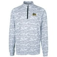thumbnail image 2 of Men's Cutter & Buck Charcoal Drexel Dragons Big & Tall Traverse Camo Print Stretch Quarter-Zip Pullover Top, 2 of 3