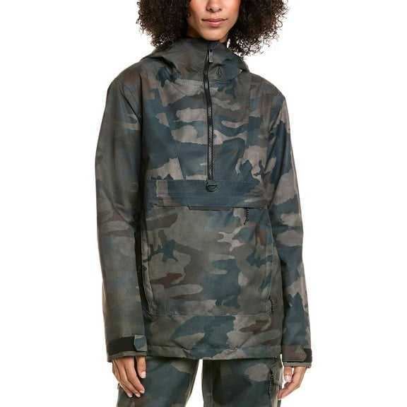 Volcom womens Ashfield Pullover, xs, Green