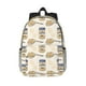 thumbnail image 1 of Easygdp Peanuts Mochila Ligera de 15 Pulgadas para Estudiantes, Mochila Cómoda para la Escuela y Viajes, Correas Ajustables, 1 of 6