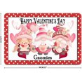 thumbnail image 2 of Feliz Día de San Valentín, Lindos Gnomos con Corazón, Letreros Metálicos Vintage, Decoración del Hogar, Letrero de Metal, Placa de Pared, 8x12, 2 of 3