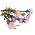 thumbnail image 2 of Gwong Decoración hogareña Artesanía falsa artificial Daisy Flower Ramo de bodas Decoración de fiesta de boda 8 cabezas Gwong 8109237, 2 of 6