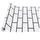 thumbnail image 1 of Papel TAPIZ Decorativo Adhesivo H&Jess Ladrillo Blanco 10 m, 1 of 2
