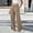 Yellow, variant on Bnwani Pants for Women, Fashion straight-leg Daily Trousers with Pockets Elastic Waist
