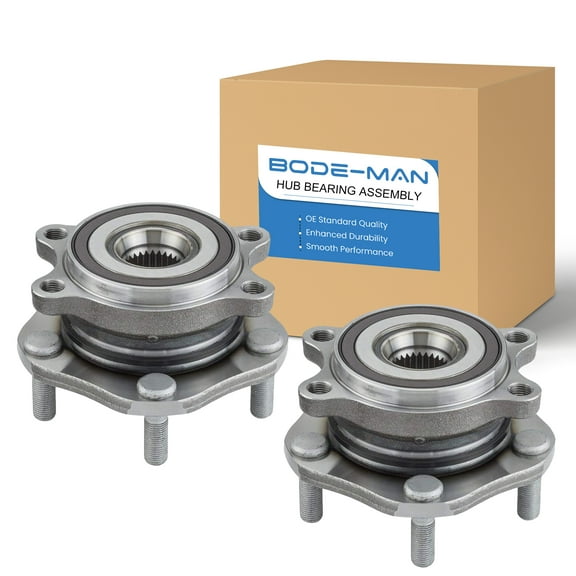 Bode-man Pair Front Wheel Hub & Bearing Assembly for 2014 2015 2016 2017 Nissan Rogue