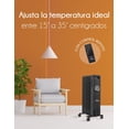 thumbnail image 4 of RED VELVET "Calefactor Radiador 2000W con Pantalla LCD - Calentador Eficiente y Moderno para Hogar y Oficina, Control de Temperatura Ajustable", 4 of 5