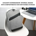 thumbnail image 6 of HengDidi 3-Piece Modular Multi-Functional Backpack Set with Large Capacity, Water-Resistant Polyester & Ventilated Back Panel for Commuting, Travel, and Outdoor Activities, 6 of 6