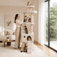 thumbnail image 4 of Torre Árbol Rascador Multinivel Poli Pets Rascador con Escalera, 4 of 7
