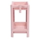 thumbnail image 1 of Estantería De Almacenamiento, Organizador De Suelo De De Plástico De Varios Niveles, Rosa, Ideal Para , Cocina, Sala De Estar, 1 of 7