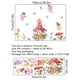 thumbnail image 5 of Etiqueta engomada de la pared TUNC hadas seta flor decoración sala de estar dormitorio Sencillez, 5 of 5