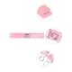 thumbnail image 2 of Cinturones elásticos delgados de 2 piezas para mujer INSPIRE CHIC con brillo y decoraciones de lentejuelas color rosa, 2 of 6