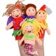 thumbnail image 3 of 10 pcs Animals Finger Puppets Set Baby Plush Doll Hand Cartoon Family Hand Puppet Pigs Cloth theater Educational Toys for Kids, 3 of 5