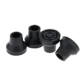 thumbnail image 4 of Extremo de puntas Salvador 4 Piezas Muletas de goma Gris Y Negro, 4 of 7