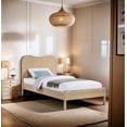 thumbnail image 2 of Meridian Furniture Windsor Solid Wood And Natural Cane Twin Bed, 2 of 11
