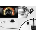 thumbnail image 6 of Electric Dual-Sided Shabu Shabu & Mongolian Hot Pot - Stainless Steel, Large Capacity for Family Meals & Parties, 6 of 7