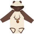 thumbnail image 3 of Inktastic Deer Head Hunter Boys or Girls Long Sleeve Baby Bodysuit, 3 of 5