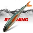 thumbnail image 6 of Artificial Swimbait Saltwater Freshwater Soft Lure 12cm 9g Forked Tail Fishing Lure Swim Baits, 6 of 12