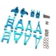 thumbnail image 2 of Repuestos para coche RC 1:14 para 14301, 14302 y 14303, accesorio para copa de dirección delantera y trasera Azul, 2 of 9
