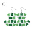 thumbnail image 1 of Jusqu'à 65 % de Rabais sur les Boucles d'Oreilles St. Patrick Vertes en Forme de Goutte Bijoux Cadeau de Vacances pour Femme Collier Bagues Boucles d'Oreilles Bijoux en Liquidation, 1 of 2