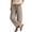 Khaki #039, variant on Linen Barrel Pants Women - 2026 Summer Cotton Linen Harem Pants with Pockets Plus Size Lightweight Cropped Pant, XL