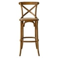 thumbnail image 4 of Bar Stool Chair Barstool, Walnut, Wood, Pub Cafe Bistro Dining Kitchen Hospitality Restaurant, Modern Contemporary HB33947, 4 of 11