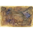 thumbnail image 2 of Stramel, Renee W. 18x13 Gold Ornate Wood Framed with Double Matting Museum Art Print Titled - Violet Inclusion II, 2 of 4