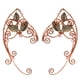 thumbnail image 1 of 1 par de elegantes pendientes de aleación con forma de hueso para la oreja, delicados pendientes de elfo, joyería para mujer, 1 of 7