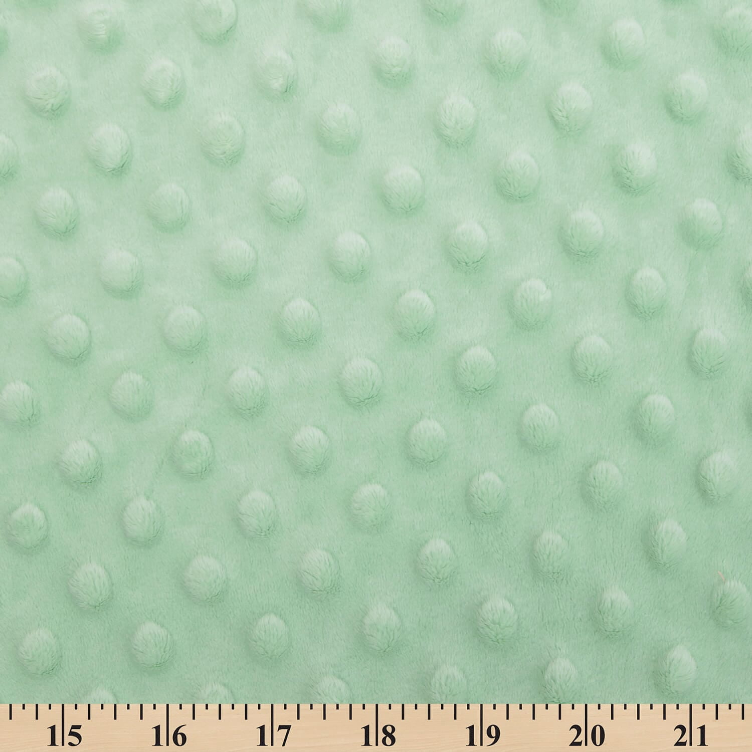 Minky Dimple Dot 60 Inch Soft Plush Polyester Microfiber Cuddle Fabric By The Yard - For Sewing Apparel, Accessories, Decor, And More (Sage, 5 Yards)