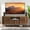 Brown, variant on Magic Union 63" TV Stands, Fluted Modern Mid Century Entertainment Center Console for 55/60/65/70/75 inches TVs, Curved TV Stand with Open Storage & Side Cabinets, Living Room, Bedroom furniture