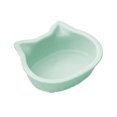 thumbnail image 1 of Cuencos de cerámica para gatos, plato ancho de comida para gatos, cuenco alimentador con forma de gato, cuenco para mascotas de gatitos, cachorros, 1 of 5