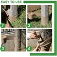 thumbnail image 5 of Agfabric Natural Burlap Fabric Roll,72 inch X 60 Feet Tree Wraps for Winter,Burlap Plant Covers for Trees and Shrubs Winter Protection,Garden Fabric, 5 of 6