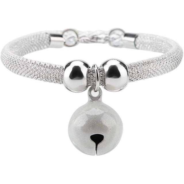 Collier pour Chat Style Pets, Collier pour Chat Ajustable avec Clochette, Colliers pour Animaux Faits à la Main pour Minou, Chaton, Chiot, 1 Taille Convient à A