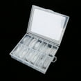 thumbnail image 4 of Puntas de uñas, 120 piezas de uñas artificiales falsas de cubierta completa transparente, las uñas postizas logran más, 4 of 8
