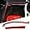 Red, variant on TINKI Center Console Right Trim Strip Compatible with Chevrolet Corvette C8 Stingray 2020-2023, ABS Center Console Passenger Side Air Outlet Decorative Strip