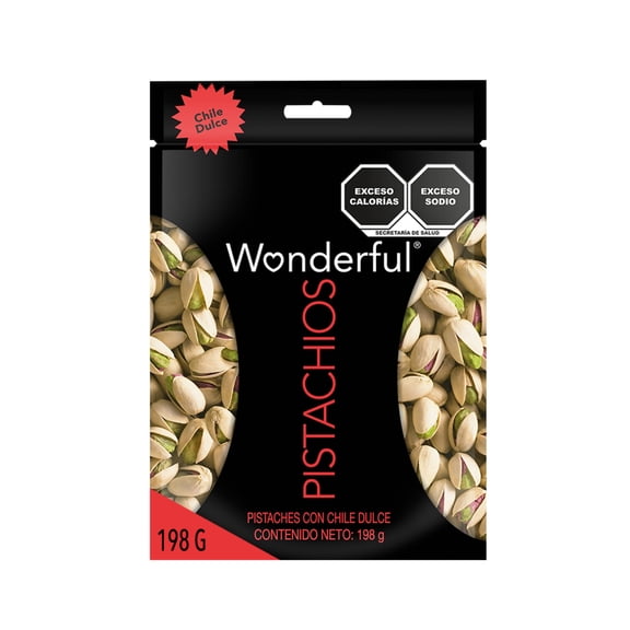Pistaches Wonderful con chile dulce 198 g