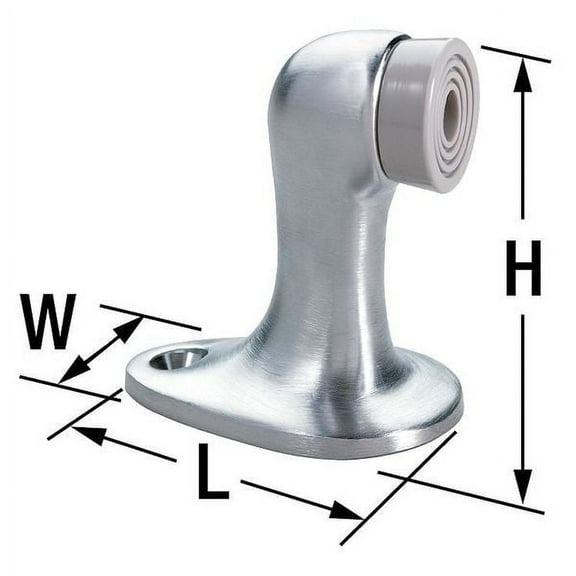 Rockwood Rigid Door Stop,Floor Mount,Satin Bronze 483.10