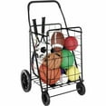 Whitmor Deluxe Utility Cart Black
