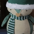 thumbnail image 4 of Northlight 10.25” Green and White Penguin with Scarf Tabletop Decor, 4 of 4