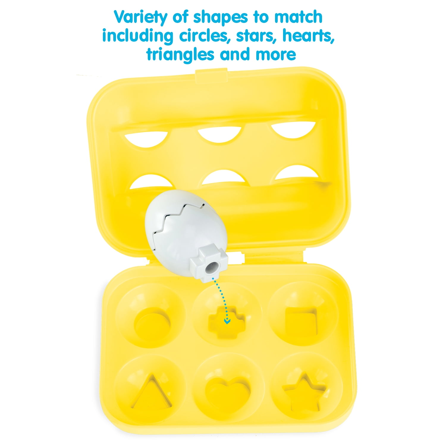 Kidoozie Peek N Peep Eggs - Mentally Stimulating – Employs Tactile Engagement – for Ages 12 Months and Up