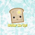thumbnail image 4 of Inktastic Butter Me Up Toast Boys or Girls Baby Bodysuit, 4 of 5