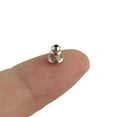 thumbnail image 3 of Unique Bargains Ladies Metal Earring Backs Clasps Stoppers Accessory 40pcs, 3 of 3