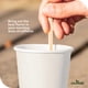 thumbnail image 2 of Agitadores de café CulinWare, madera de abedul, 7 pulgadas, paquete de 1000, 2 of 8