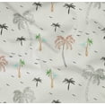 thumbnail image 4 of oneOone Organic Cotton Poplin Twill Fabric Bird & Palm Tree Print Fabric By Yard 42 Inch Wide, 4 of 4